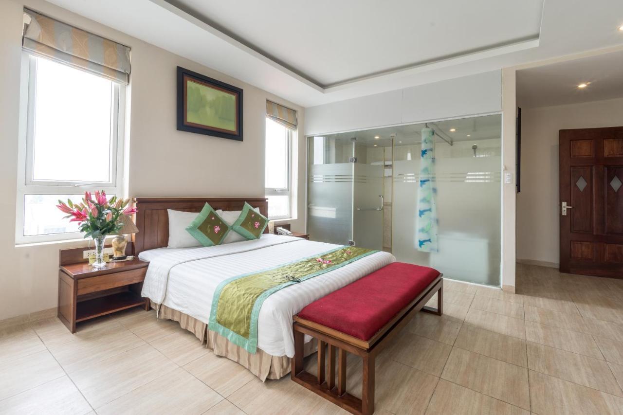 Ngan Ha Hotel Long Bien Hanoi Exterior foto