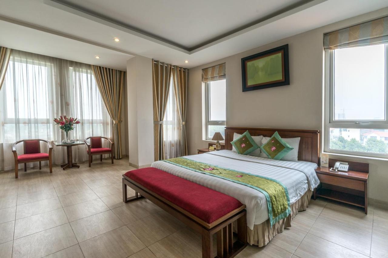 Ngan Ha Hotel Long Bien Hanoi Exterior foto